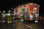 Melding 23.28 Prio 1 Brand Wegvervoer Personenauto Lutkepost Buitenpost